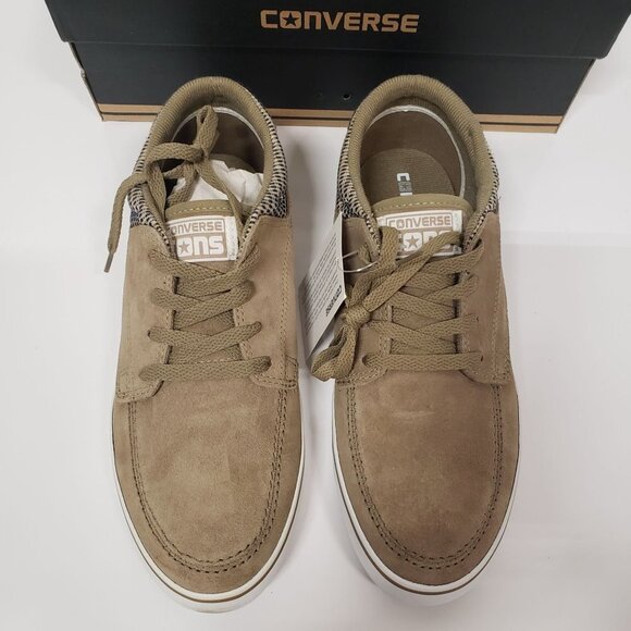 Converse Cons Sea Star LS Mid Beige Sneakers‎ - Size M/7.5 W/9 - Picture 3 of 8